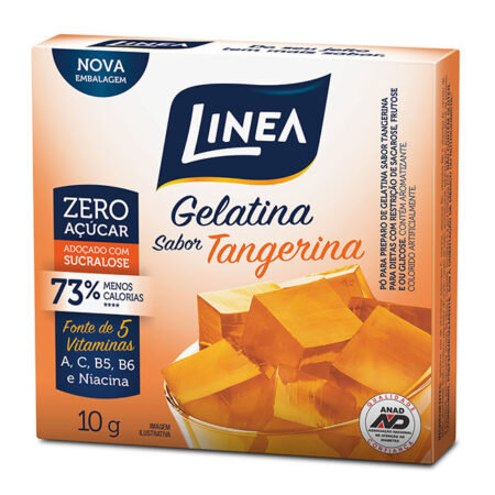 GELATINA ZERO ACUCAR TANGERINA 24X10G