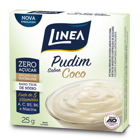 PUDIM ZERO ACUCAR COCO 24X25G LINEA