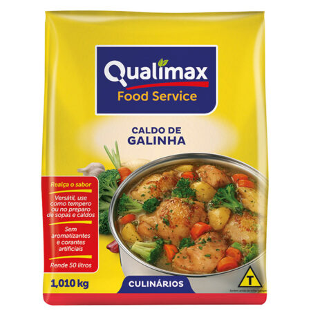 CALDO GALINHA 1,01KG QUALIMAX
