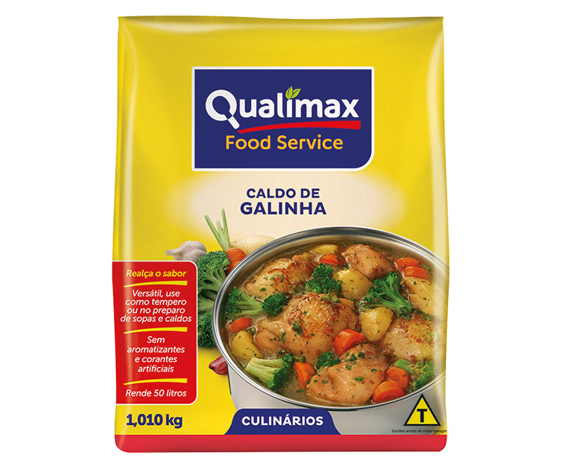 CALDO GALINHA 1,01KG QUALIMAX
