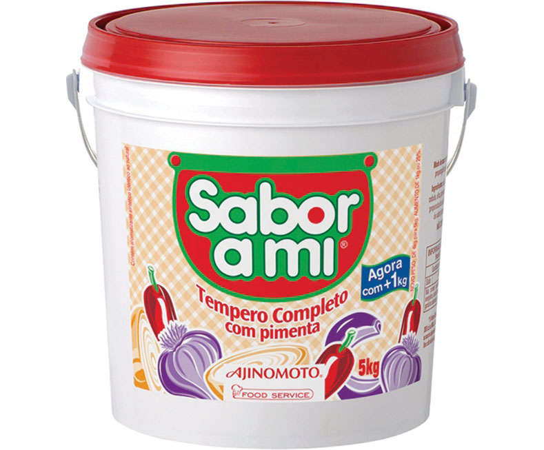 TEMPERO COMPLET. C/PIMENTA 5KG SABOR AMI