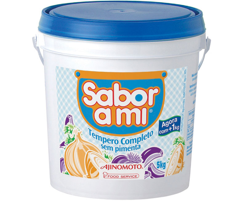 TEMPERO COMPLET. S/PIMENTA 5KG SABOR AMI