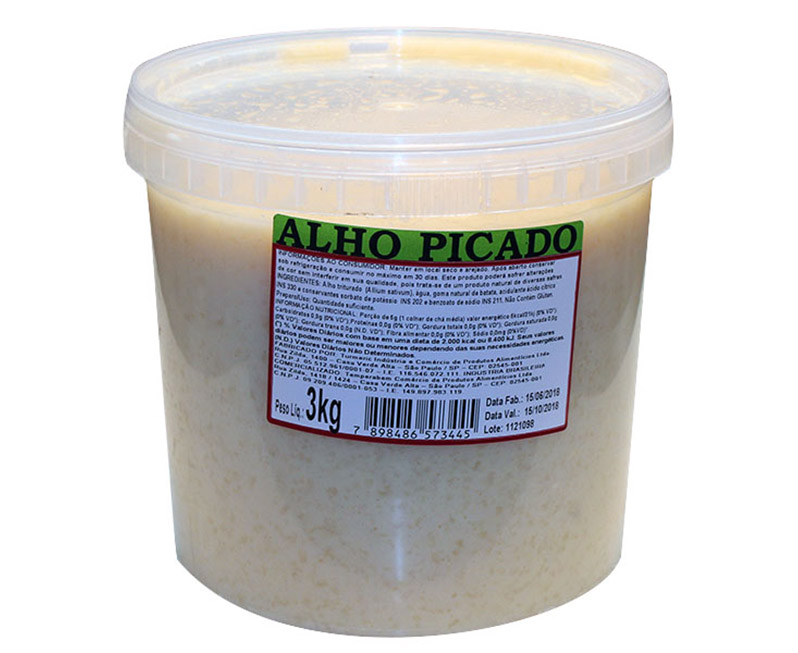 ALHO TRITURADO 3KG