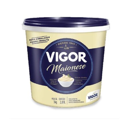 MAIONESE 3KG LECHEF VIGOR