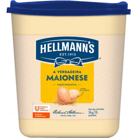 MAIONESE 3KG HELLMANNS