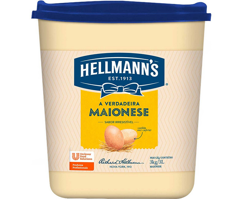 MAIONESE 3KG HELLMANNS