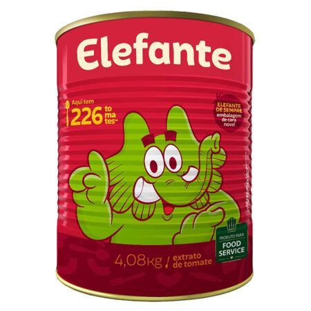EXTRATO TOMATE 4.08KG ELEFANTE