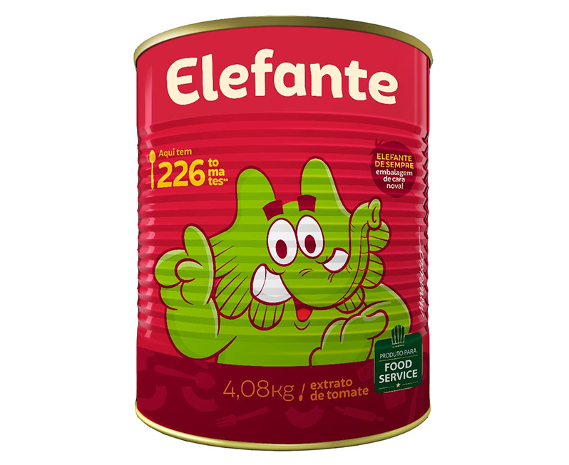 EXTRATO TOMATE 4.08KG ELEFANTE