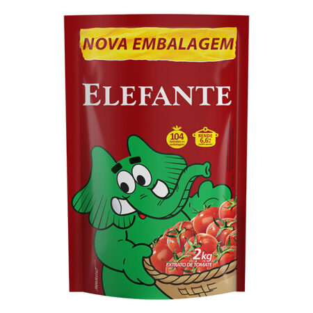 EXTRATO TOMATE 2KG ELEFANTE