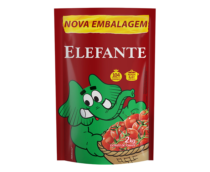 EXTRATO TOMATE 2KG ELEFANTE