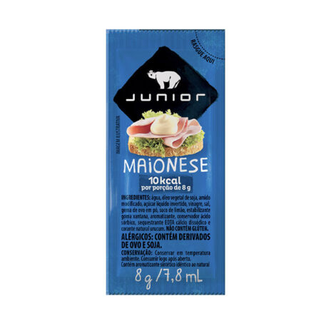 MAIONESE SACHET 176X8G JUNIOR