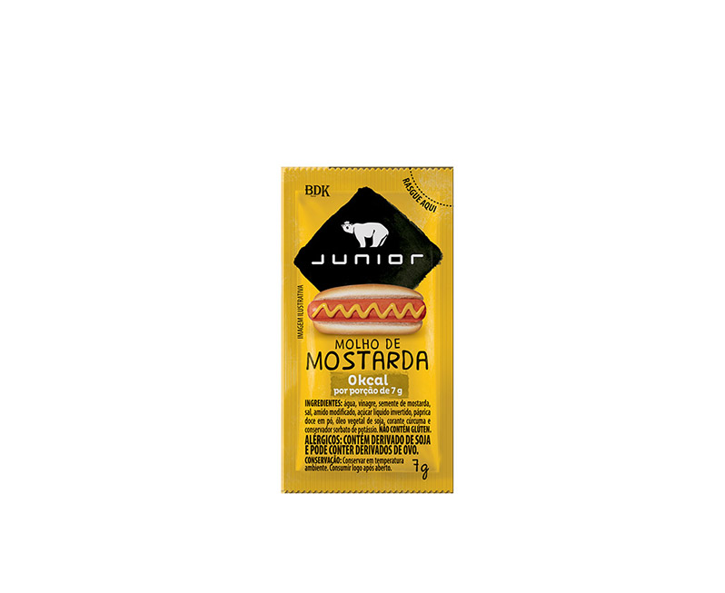 MOSTARDA SACHET 176X7G JUNIOR