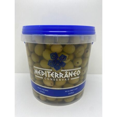 AZEITONA VERDE S/CAROCO 2KG MEDITERRANEO