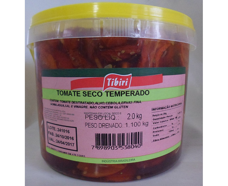 TOMATE SECO 2KG (1,1 DREN) TIBIRI