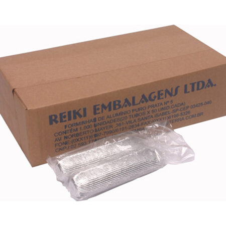 FORMINHA PRATA ALUMINIO N.5 C/1000