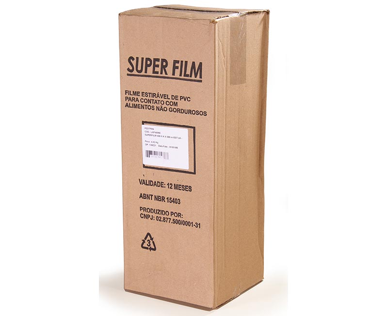 FILME PVC ESTICAVEL 45CM X 800M