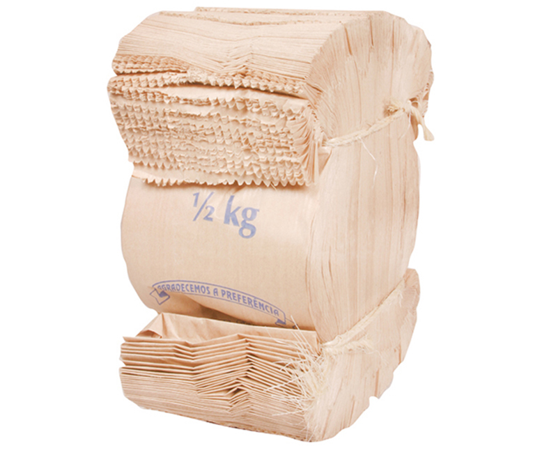 SACO PAPEL KRAFT NATURAL 1/2kg C500