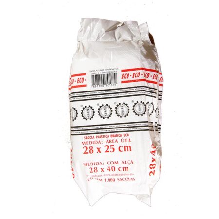 SACOLA PLAST.ECON. 28X40 C/1000
