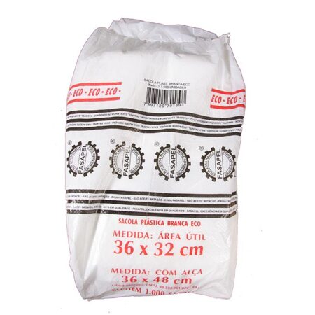 SACOLA PLAST.ECON. 36X48 C/1000
