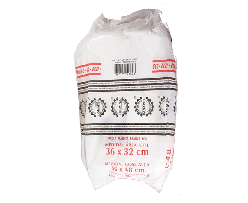 SACOLA PLAST.ECON. 38X50 C/1000