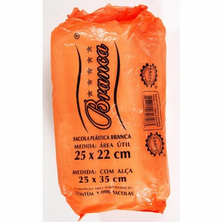 SACOLA PLAST. ESTRELA 25X35 C/1000