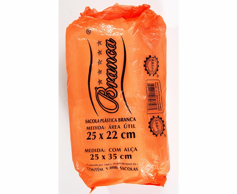 SACOLA PLAST. ESTRELA 25X35 C/1000
