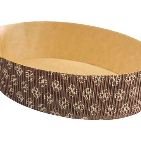 FORMA COLOMBA OVAL DEC MARROM 500G C/50