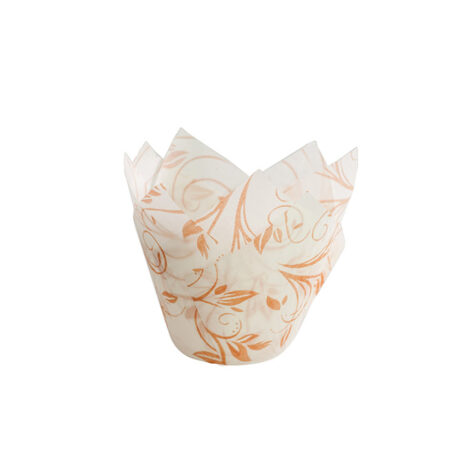 TULIP BRANCO DEC LARANJA C/200