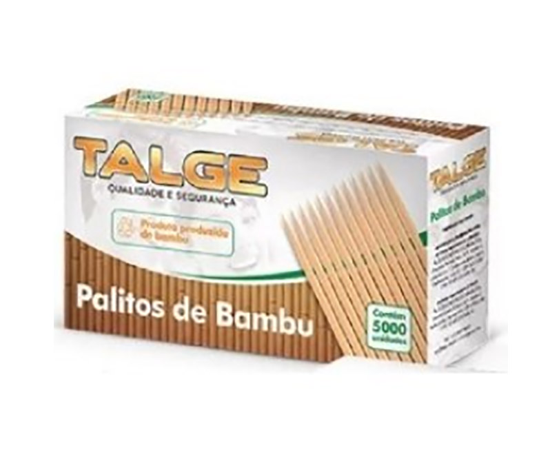 PALITO DE DENTE BAMBU C/5000 TALGE
