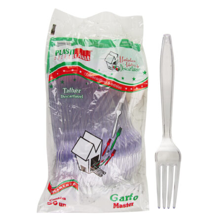 GARFO REFEICAO PLAST REFORCADO C/50