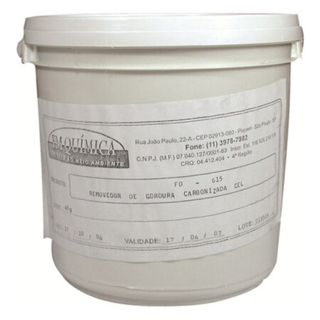REMOVEDOR GORDURA (LIMPA FORMA ) GEL 4KG