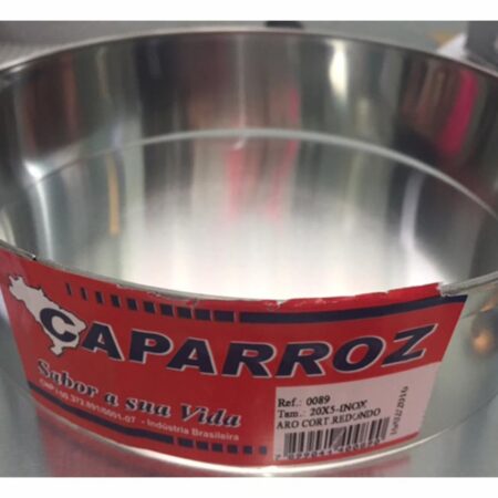 ARO MODELADOR INOX REDONDO 20X5CM