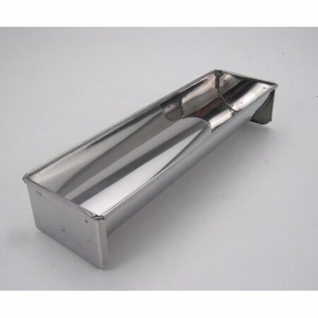 CALHA ESPUMONE REDONDA INOX 32X8X5