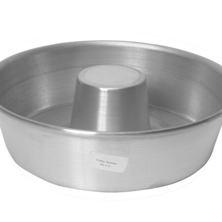 FORMA TORTA SUISSA ALUMINIO 18X6cm