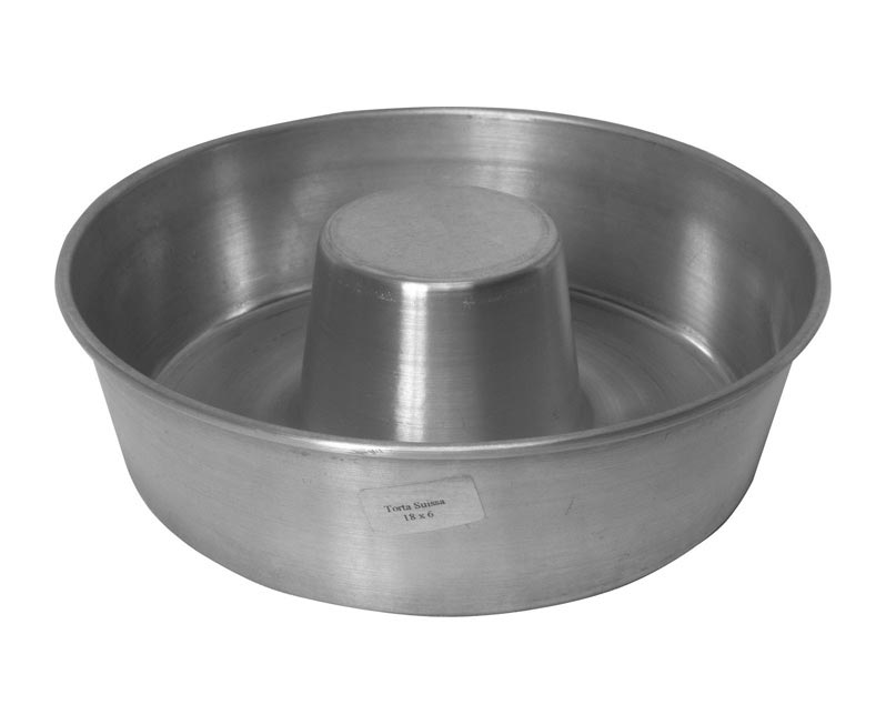 FORMA TORTA SUISSA ALUMINIO 23X6CM