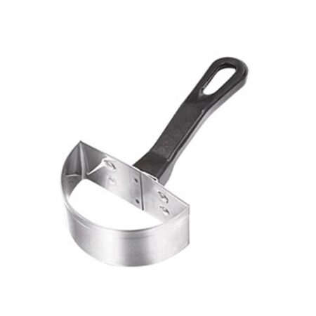 RASPADOR CHOCOLATE MEIA LUA INOX