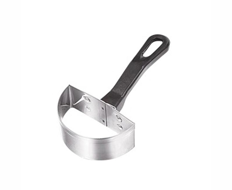 RASPADOR CHOCOLATE MEIA LUA INOX
