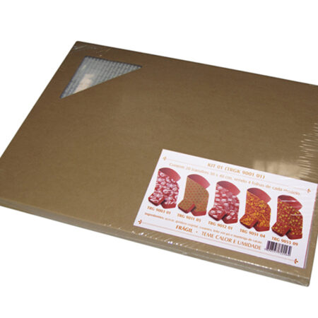TRANSFER 20 FOLHAS C/5 MODELOS KIT 01