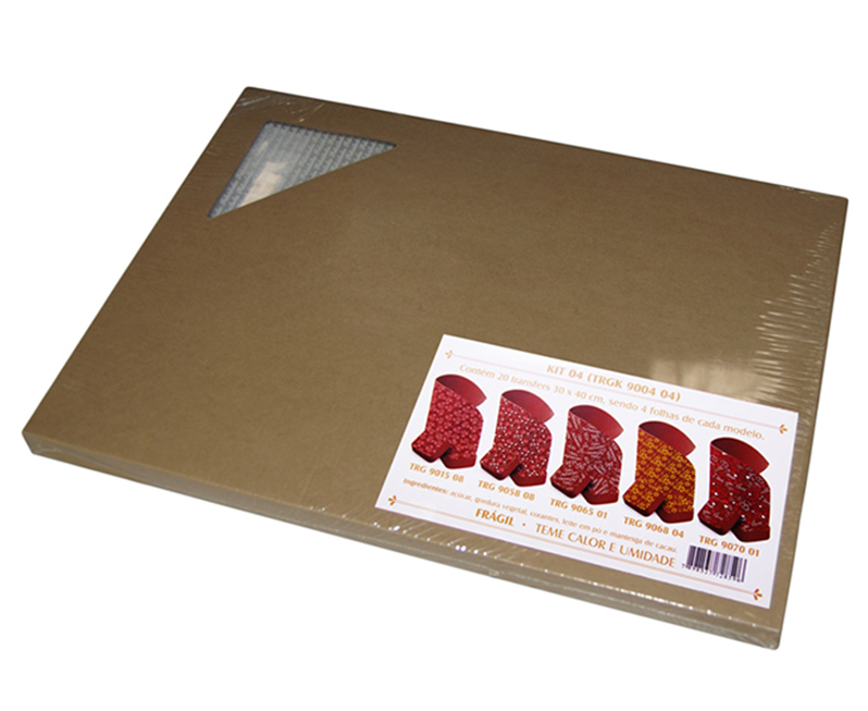 TRANSFER 20 FOLHAS C/5 MODELOS KIT 04
