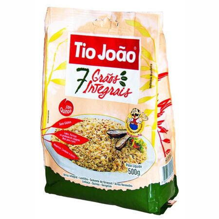 ARROZ MISTURA SETE GRAOS INTEGRAIS 500G