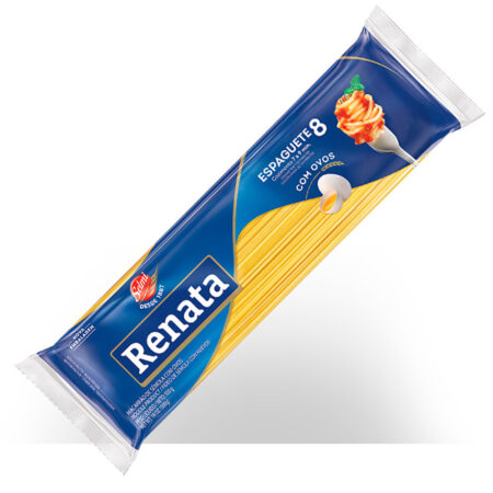 MACARRAO ESPAGUETE N8 C/OVOS 500G
