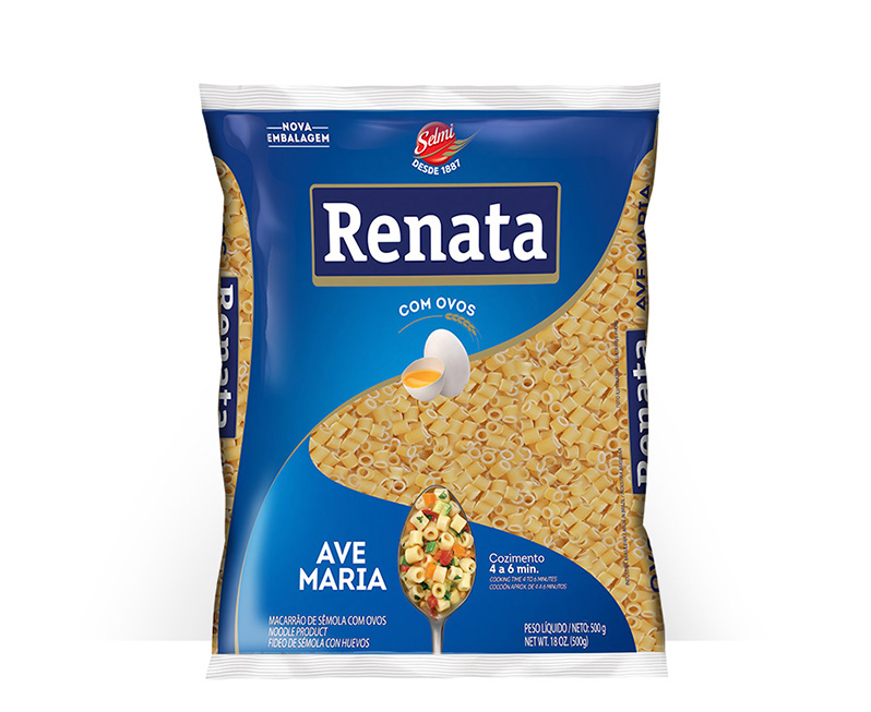 MACARRAO AVE MARIA C/OVOS 500G