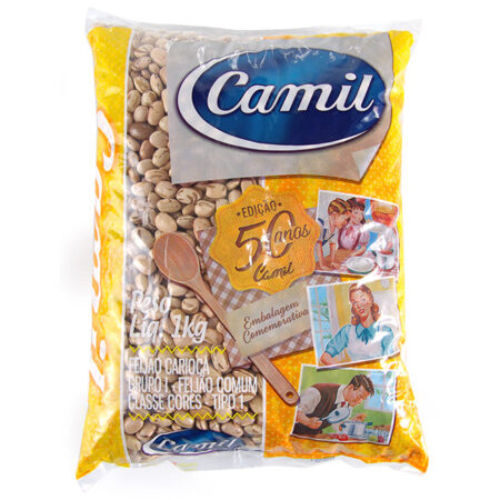 FEIJAO CARIOCA 1KG CAMIL