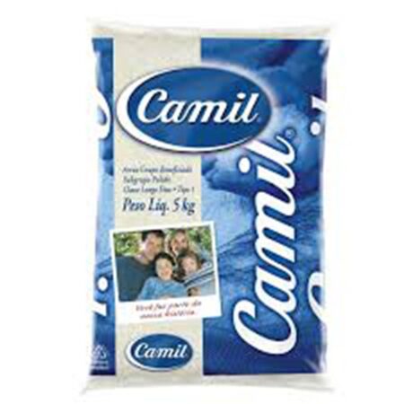 ARROZ BRANCO 5KG CAMIL