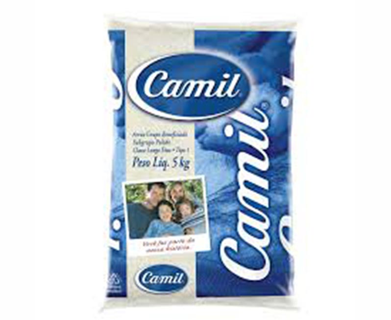 ARROZ BRANCO 5KG CAMIL