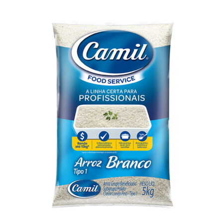ARROZ BRANCO FS 5KG CAMIL