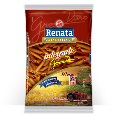 MACARRAO INTEGRAL PENNE 500G