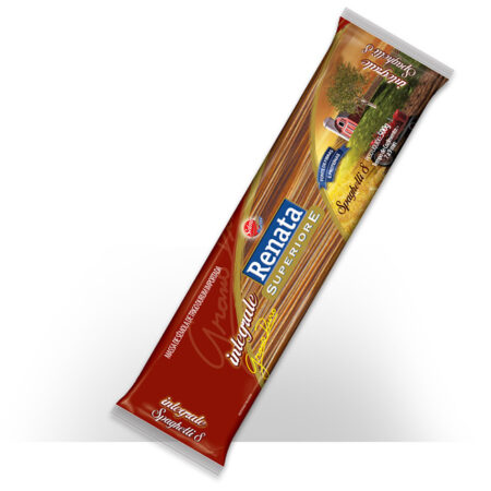 MACARRAO INTEGRAL SPAGHETTI Nº8 500G