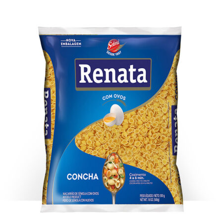 MACARRAO CONCHA C/OVOS 500G