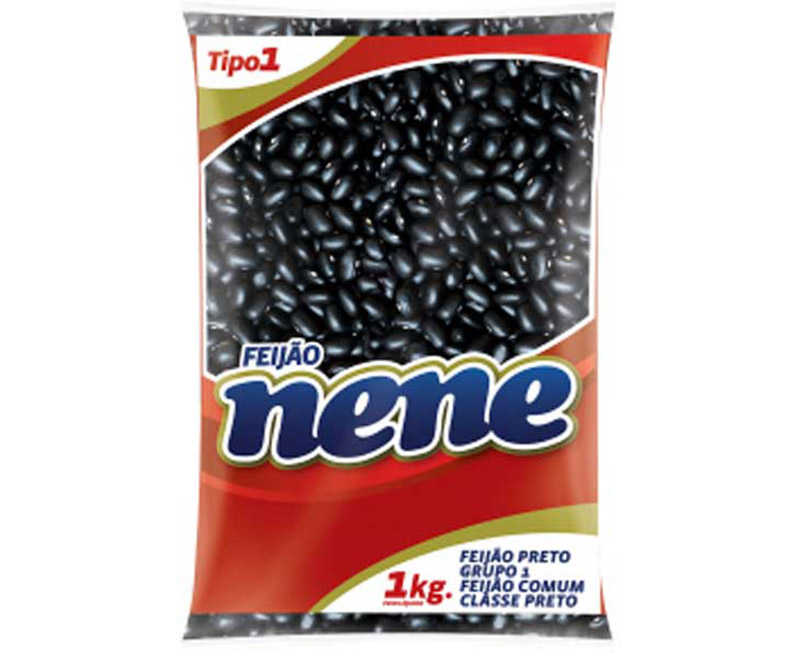FEIJAO PRETO 1KG NENE